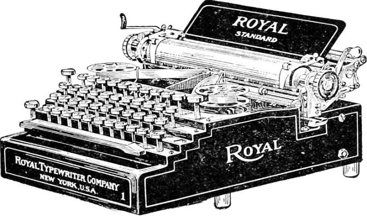 Royal-typewriter-illustration